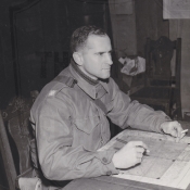 Lt. Col. Robert M. Williams, Commanding 398th Infantry, 31 December, 1944.