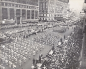 100th Division Band and "New York Battalion" June 1944