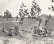 Co. F Machine Gun